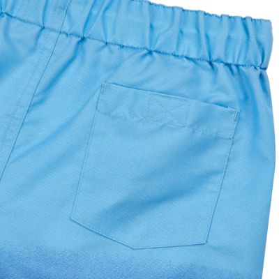 Boys blue dip dye swim shorts